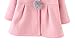 Urtrend Baby Girl's Toddler Winter Coat Jacket Outerwear Ears Hoodie(Tag 6/70,Pink)
