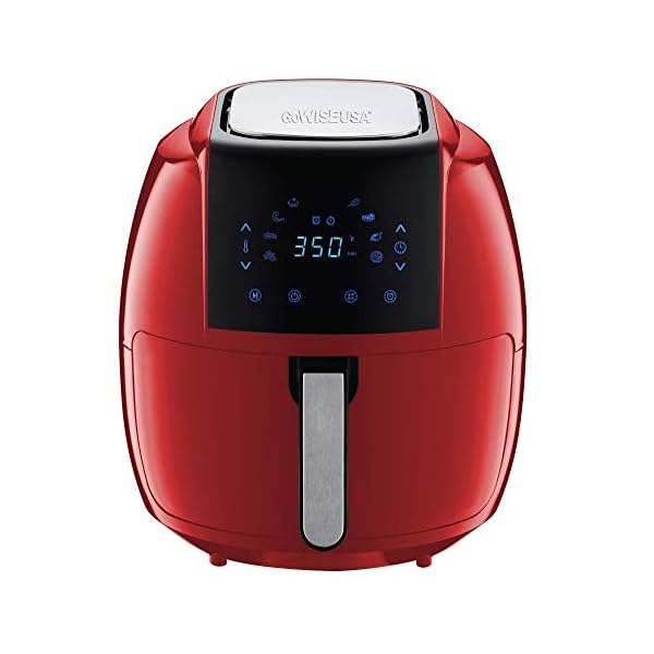 GoWISE USA 7Quart 8in1 Digital Air Fryer with Recipe Book, 7.0Qt