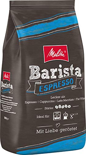 Melitta Barista Classic Espresso, Ganze Kaffee-Bohnen 8 x 1kg, ungemahlen, Kaffeebohnen für Kaffee-Vollautomat, kräftige…