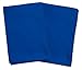 2 Blue Toddler Pillowcases - Envelope Style - for Pillows Sized 13x18 and 14x19-100% Cotton with Percale Weave - Machine Washable - ZadisonJaxx ZacharyPaul Collection - 2 Pack