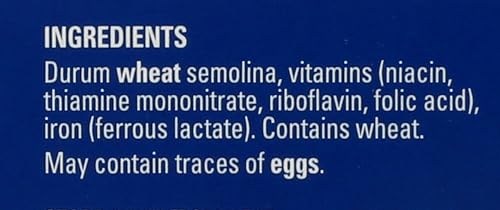 DE CECCO SEMOLINA PASTA, FETTUCCINE, 16 OZ- MADE IN ITALY, HIGH IN PROTEIN & IRON, BRONZE DIE (VSA0006P)