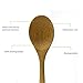 JapanBargain 3807, Pack of 10 Solid Bamboo Dinner Spoons Soup Spoons, 8-inch