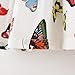Sunsent Kids Girl Long Sleeve Butterfly Printed Dress Blouse 2-7Y