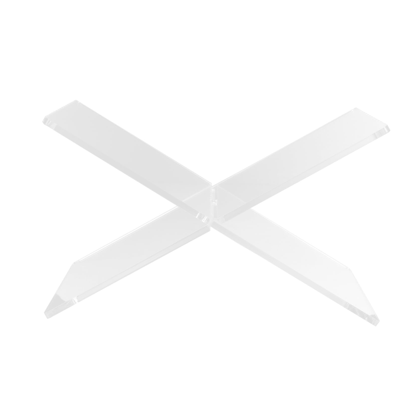 Alipis Acrylic Bookshelf Display Rack Book Reading Holder for Home Living Bookcases Desk Book Stand for Student Study