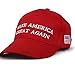 Make America Great Again Hat MAGA Donald Trump Slogan with USA Flag Cap Adjustable Baseball Hat Red
