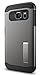 Spigen Slim Armor Galaxy S6 Edge Case with Kickstand and Air Cushion Technology and Hybrid Drop Protection for Galaxy S6 Edge 2015 - Gunmetal