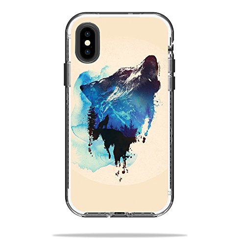 MightySkins Skin Compatible with LifeProof Next iPhone X or XS Case - Lone Wolf…