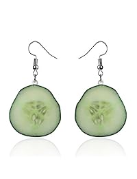 VEINTI+1 Pendientes de acrílico divertidos y divertidos para mujeres y niñas