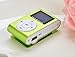 Tzou Green Mini MP3 Player Clip USB FM Radio LCD Screen Support for 32GB Micro SD