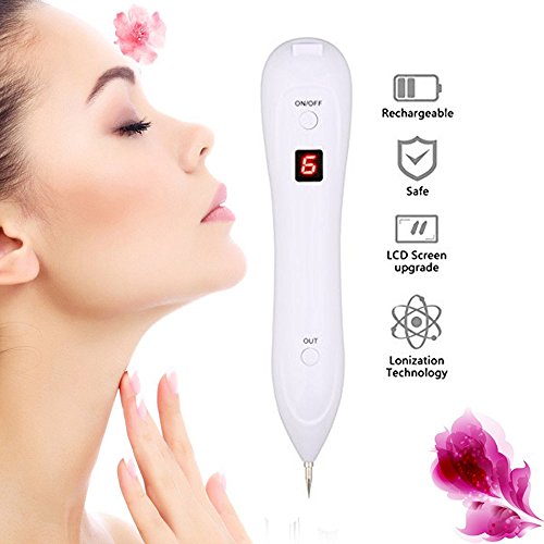 [upgraded version] flymei mole removal pen, portable usb charging…