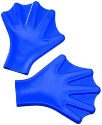 Water Gear Silicone Force Web Gloves Swimming Hand Aqua Training Paddles