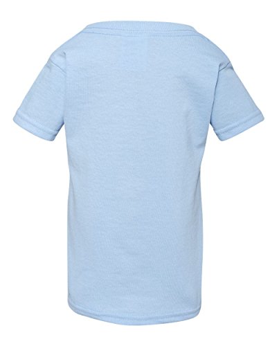 Gildan Todler Boy's Heavy Cotton 5.3 oz. T-Shirt, Light Blue, 4T