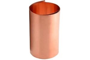 YOUNTIGER Pure Copper Sheet Roll 26Gauge Thickness Width 2 in Length 600mm (26Gauge X Width 2" X600MM)