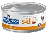 Hills S/D Dissolution Formula Cat Food 24 5.5-oz cans