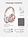Mpow H12 Hybrid Active Noise Cancelling Headphones, Bluetooth Headphones Over Ear [2019 Version] with Hi-Fi Deep Bass, CVC 6.0 Microphone, Soft Protein Earpads, 30H Playtime for TV Travel Work