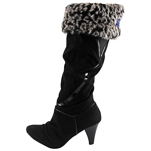 Oceloet Fur Cuff Pelican Boot Liner