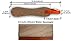 INTBUYING Screen Printing Squeegee Ink Squeegee Wooden Oiliness Scraper 75 Durometer 13inches Long 4 inches Wide with Rubber Blade and Wooden Handle
