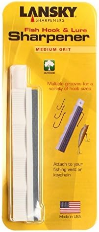 Lansky Sharpeners Multi Groove Fish Hook Sharpener - Grey