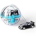 haomsj RC Cars for Kids Rechargable Pocket Racers 2.4GHz RC Remote Control Car Toys for Boys Girls in Ball with LED Light (Black, 1)