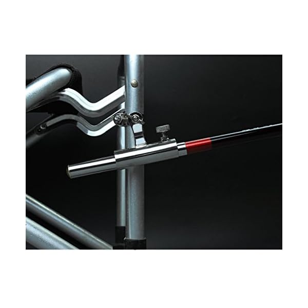 MonkeyJack-Set-of-3-Pieces-Stainless-Steel-Fishing-Rod-Holder-Landing-Net-Bracket-Fishing-Bait-Box-Rack