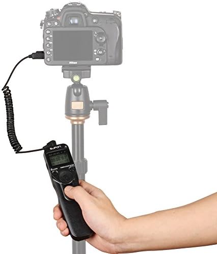 SUPON SP-710II-N3 FSK 2.4G Wireless LCD Timer Shutter Release Remote Control for Nikon D7500 D5600 D3300 D5500 D5300 D3200 D7100 D7200 D750 D610 D5200 D600 D7000 P7800 P7700 D3100 D90 D5100 D5000