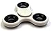 Fidget Spinner Toys Hand Spinner Stress Reducer Aluminum Alloy Bearing Anti Anxiety ADD, ADHD, Autism Adult Children Kids 360 Spinner Helps Focusing Fidget Toys EDC Focus Toy (White)