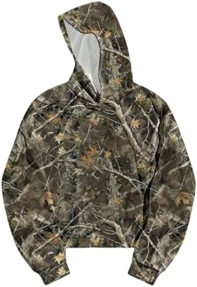 Burnside Adult Full-Zip Camo Hoodie M GREEN CAMO at Amazon Men's