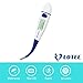 Clinical Digital Thermometer Fast Read & Monitor Fever Temperature in 15 Seconds by Oral Rectal Underarm & Axillary, Reliable Readings for Baby, Children & Adult - Mercury Replacement