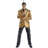 Kurt Adler Elvis Presley in Gold Jacket Ornament 5.25 Inch