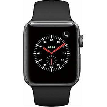 Amazon.com: Apple Watch Series 3, GPS, Space Gray Black ...