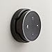 Sanus Wall Mount for Amazon Echo Dot (Black) - Works On Walls Or Ceilings - Easily Attach Low-Profile Design to Any Surface - Designed to Avoid Sound Interference for Echo Dot 2nd Generation
