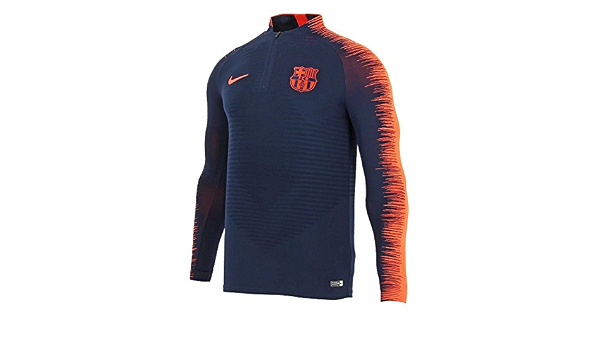Maillot Entraînement Barça VaporKnit Strike Bleu - 512820G | Footcenter