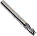 Kodiak Cutting Tools KCT131536 USA Made Solid Premium Carbide End Mill, ALTiN Coated, 4 Flute, 3/16