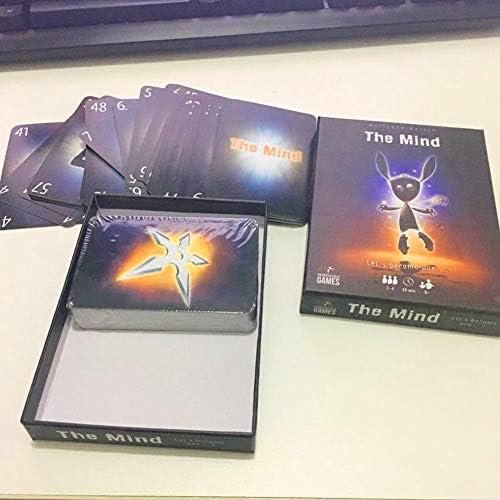 WUYANSE Game Card Puzzle Card The Mind Card Game
