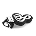 CHUYI Novelty and Cute Music Note Shape Design 8GB USB 2.0 Flash Drive Pen Drive Memory Stick Storage Cool Thumb Drive U Disk Gift (Black-1 Pack)
