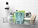 BINO SMARTSUCTION Rust Proof Stainless Steel Shower Caddy, Shelf