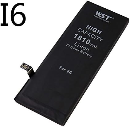 Emovendo High Capacity Replacement Battery for iPhone 6 1810mAh with Repair Replacement Tool Kit, Adhesive Strip , New 0 circle and Safe, Repair Your iPhone in 15m
