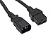 Cablelera AC Power Cord Extension, IEC320 C14 to IEC320 C19, 6', 14AWG, 15A, 250V(ZWACDFAN-06) primary