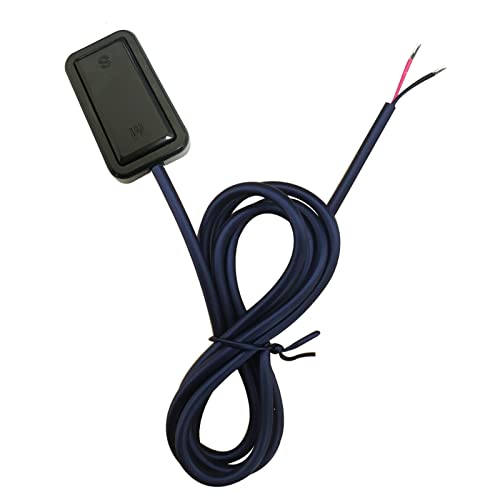 Momentary Switch 12V 24V Momentary Push Button Switch, Small 39 Inch