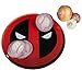 Marvel Deadpool 12 Inch Glass Cutting Board - Great Father's Day Gift - Non Slip Feet