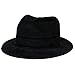 Amscan Glamorous 20's Old Hollywood Themed Party Gangster Fedora Hat (1 Piece), Black, 12 x 10.1
