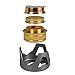 BARGAIN HOUSE Alloy Brass Alcohol Stove Outdoor Mini Portable Burner for Backpacking, Hiking, Camping