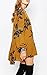 R.Vivimos Women Flowers Print Long Sleeve Loose Short Dresses