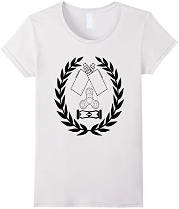 Womens waper spinner giroboard  t-shirt XL White