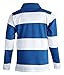 Madison Boys 100% Cotton Long Sleeve Wide Striped Polo Shirt