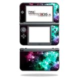 MightySkins Protective Vinyl Skin Decal for New Nintendo 3DS XL (2015) cover wrap sticker skins Glow Stars