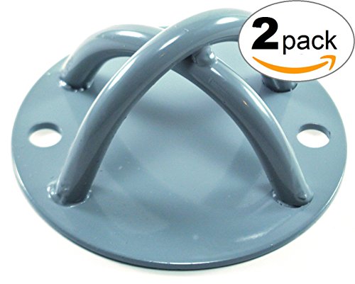 2 Pack Suspension Strap Trainer Mount Anchor Bracket Hook Wall