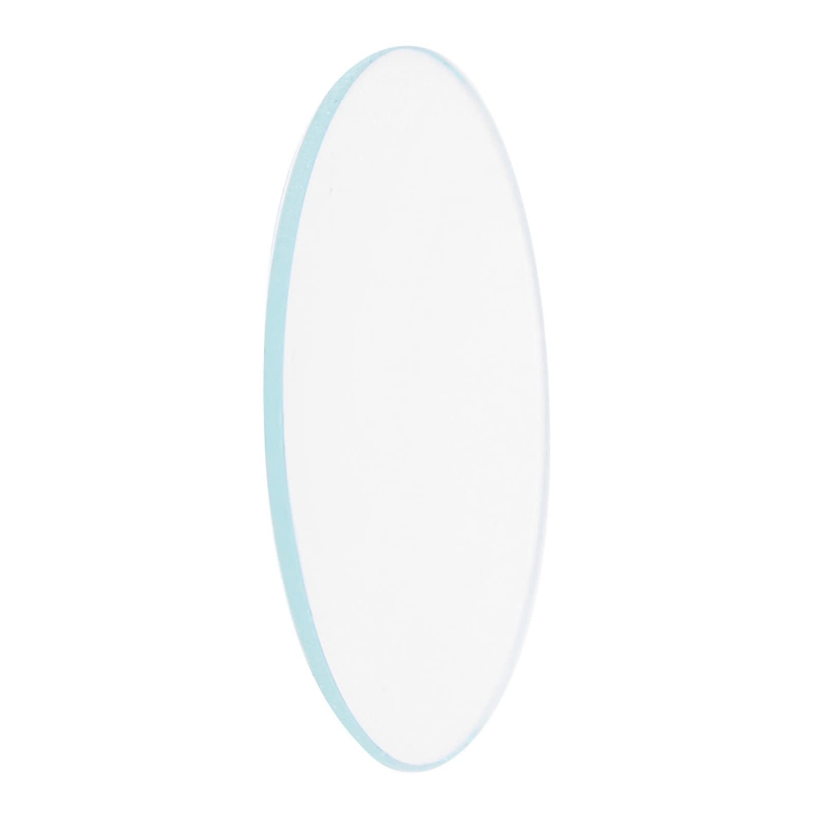 FILFEEL 5PCS Round 37/38/39MM Flat Watch Crystal Lens Glass Replacement Parts Tool (37mm)