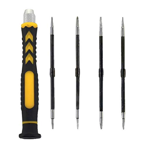 Isolierter Griff 5-in-1-Kombinationsschraubendreher-Satz Schlüssel 8801A/8801B T2 T4 T5 T6 PH00 PH000 0,8 1,2 Pentalobe…