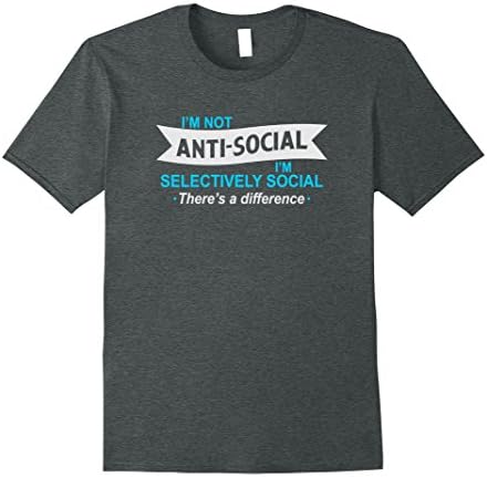 Mens Antisocial Social Club Shirt Large Dark Heather
